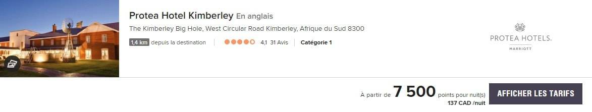 marriott kimberley 1