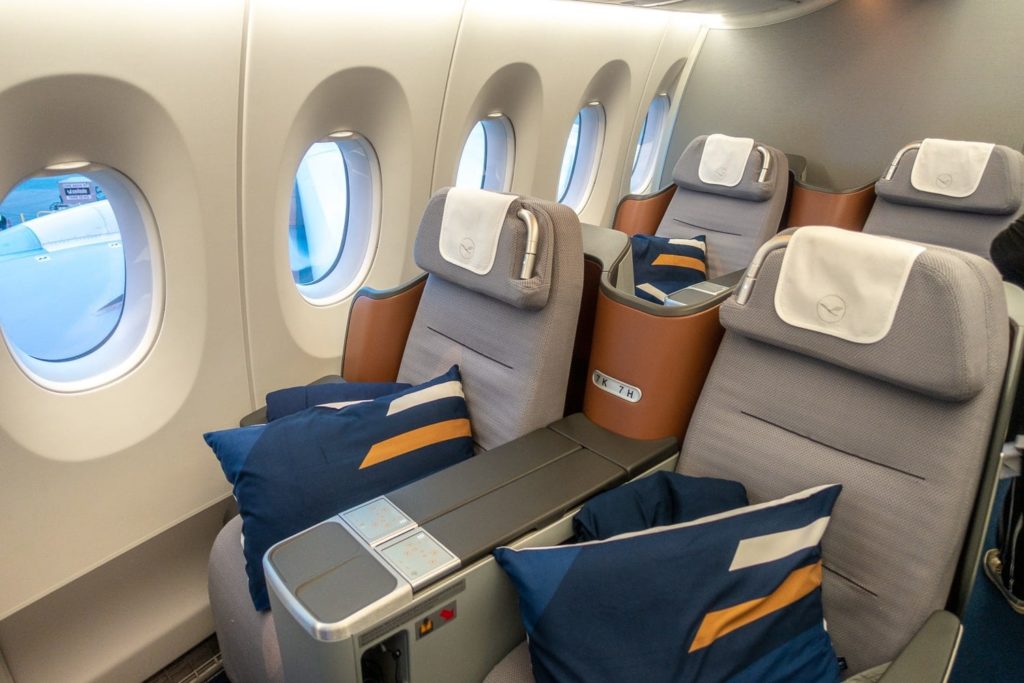 Lufthansa A350 LH475 classe affaires 05