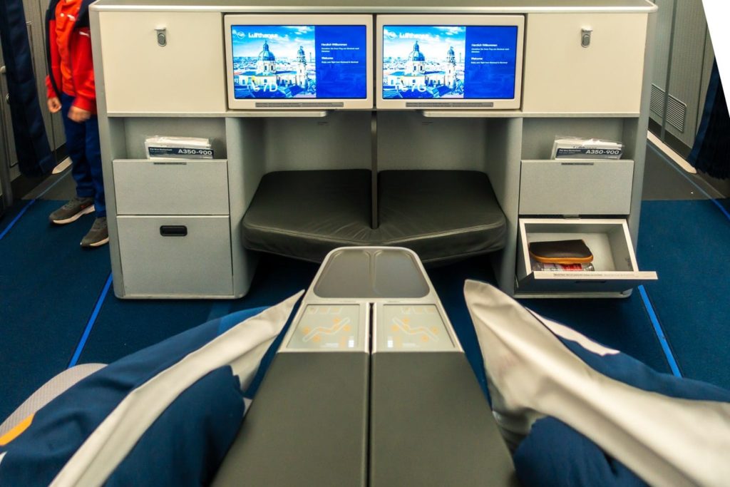 Lufthansa A350 LH475 classe affaires 09