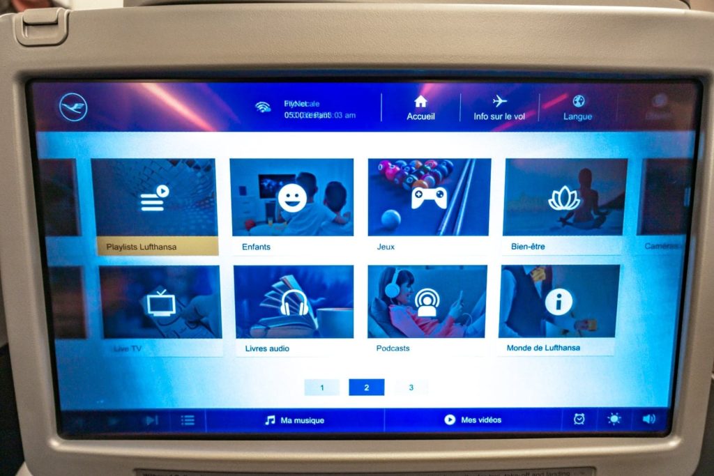 Lufthansa A350 LH475 classe affaires 32