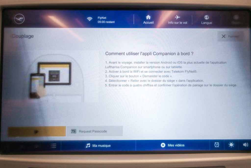 Lufthansa A350 LH475 classe affaires 35