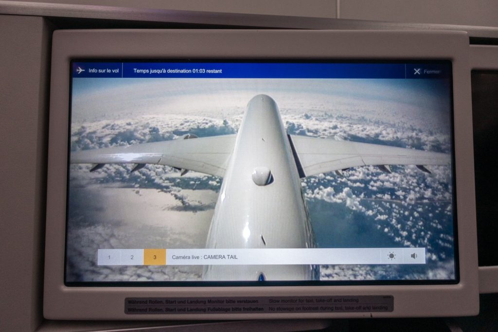 Lufthansa A350 LH475 classe affaires 55