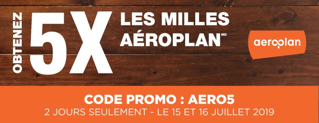 costco aeroplan 5x