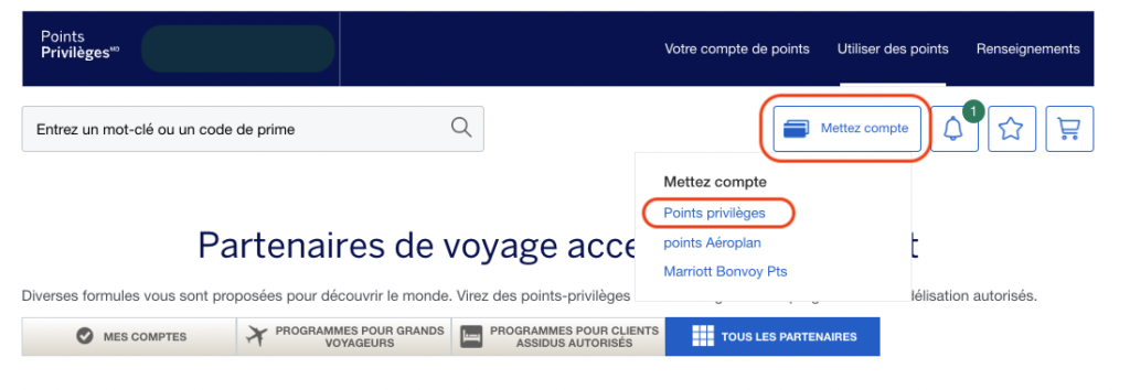 Mettez Compte Amex
