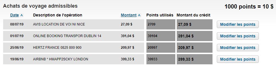 achats voyages amex fr