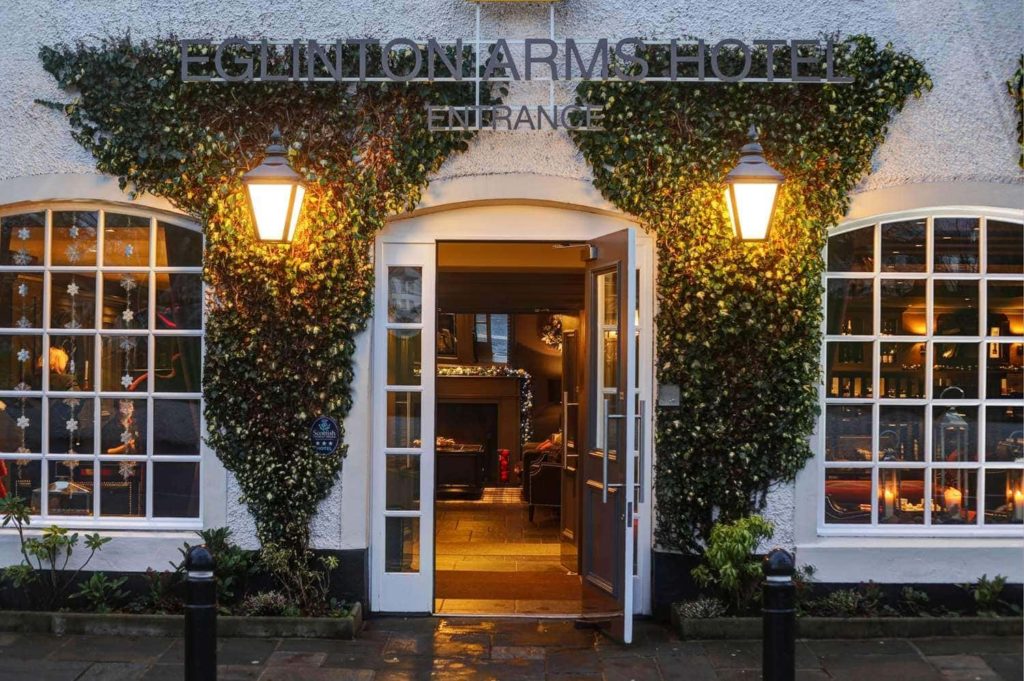 best western glasgow south eglinton arms hotel entree