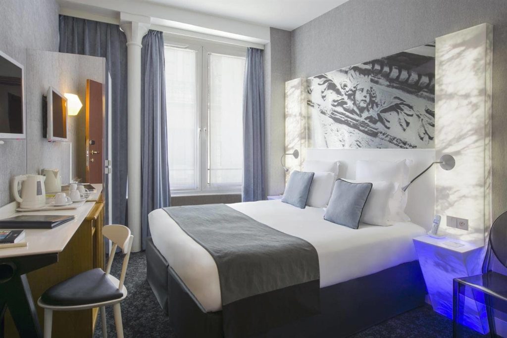best western premier marais grands boulevards chambre