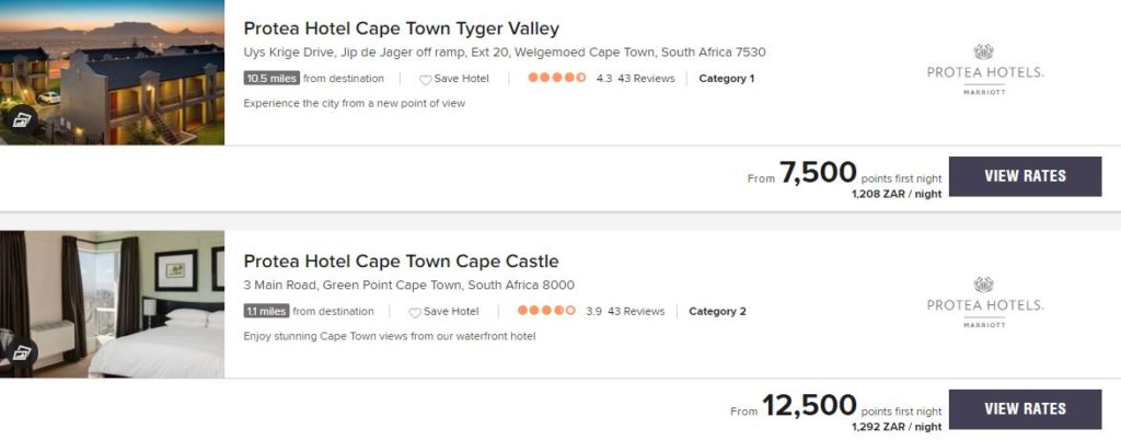 burn points marriott selection
