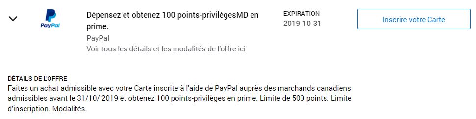 offres amex points privileges fr