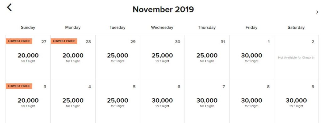 Marriott Bonvoy example stay orlando
