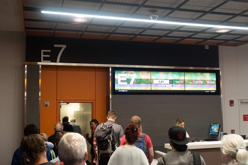 SAS A330 Business Class BOS CPH 02