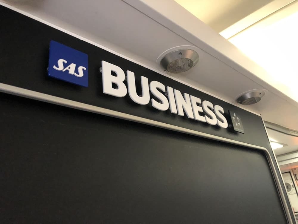 SAS A330 Business Class BOS CPH 03
