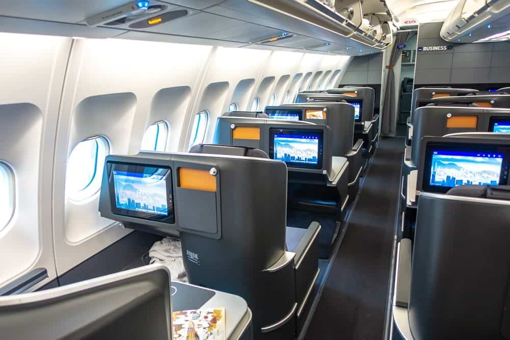 SAS A330 Business Class BOS CPH 04