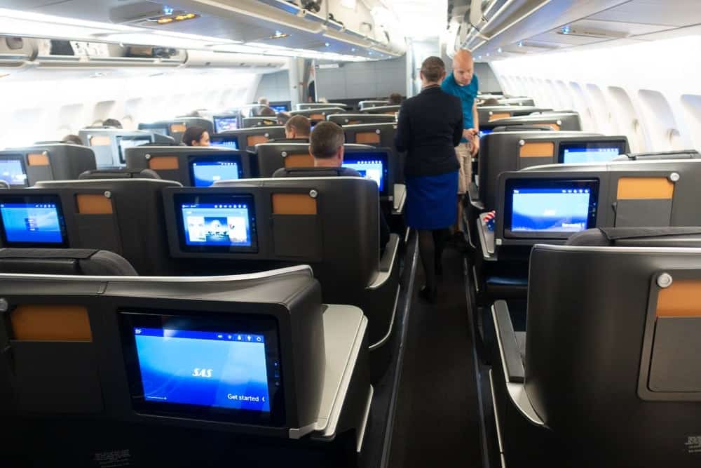 SAS A330 Business Class BOS CPH 10