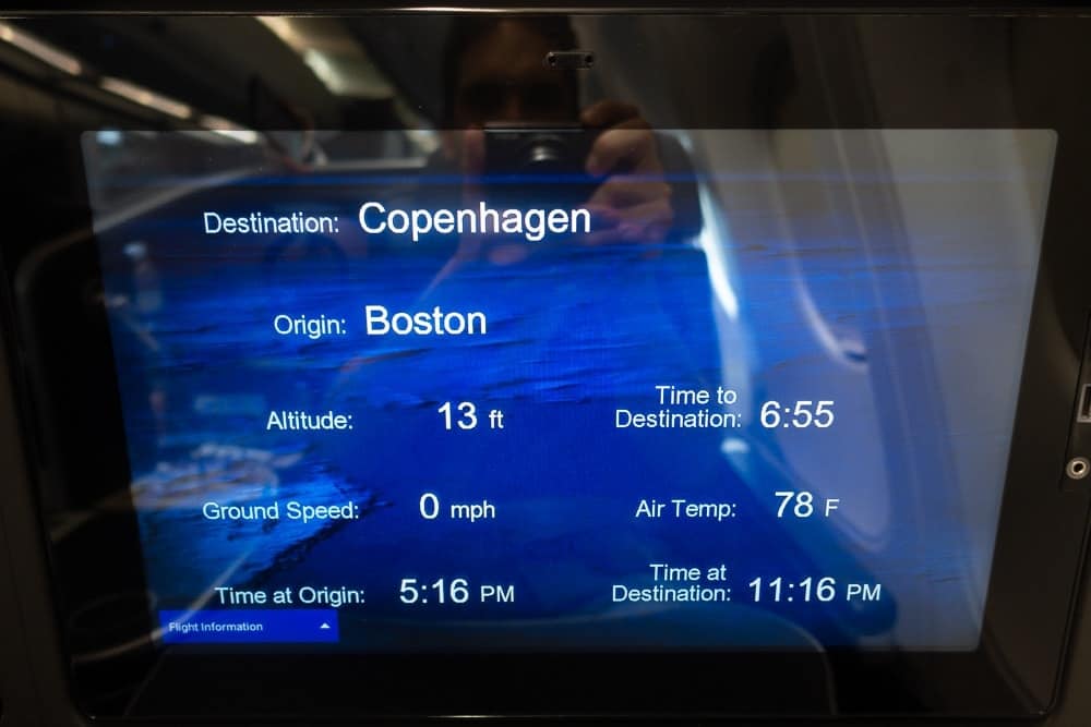 SAS A330 Business Class BOS CPH 27