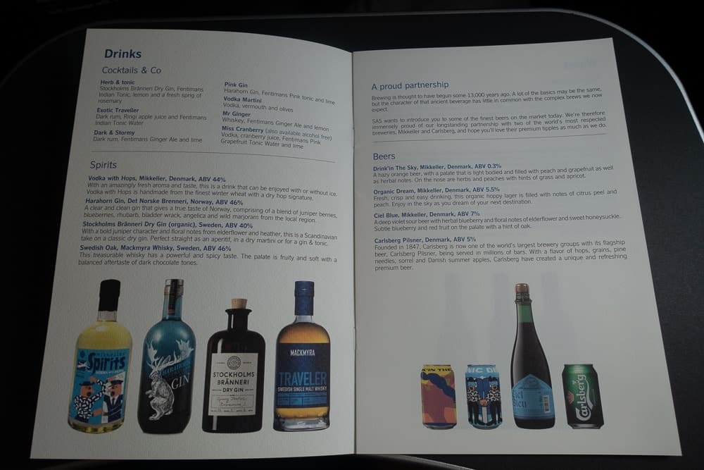 SAS A330 Business Class BOS CPH 39