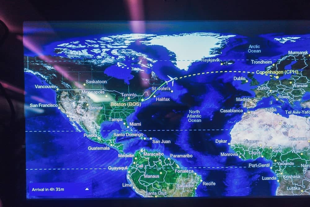 SAS A330 Business Class BOS CPH 67