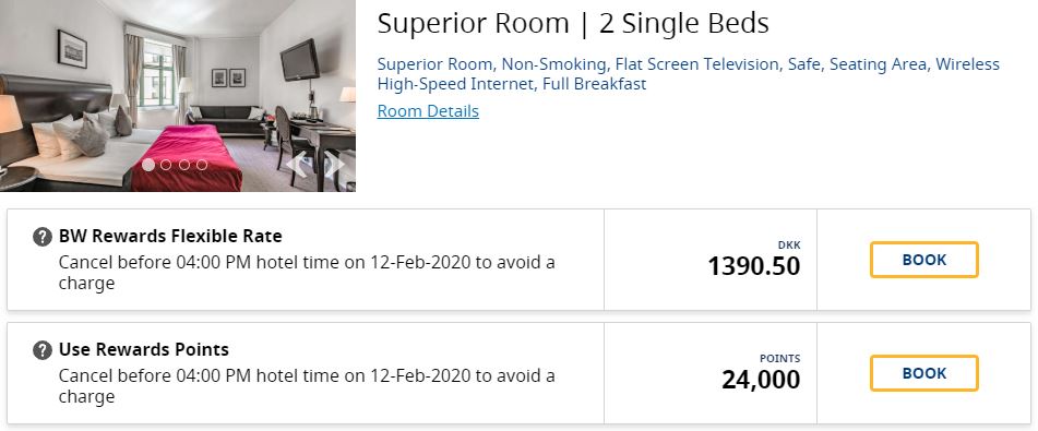 best western hebron cout