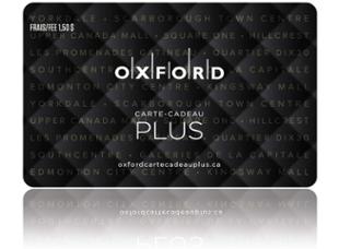 oxford cartes cadeaux