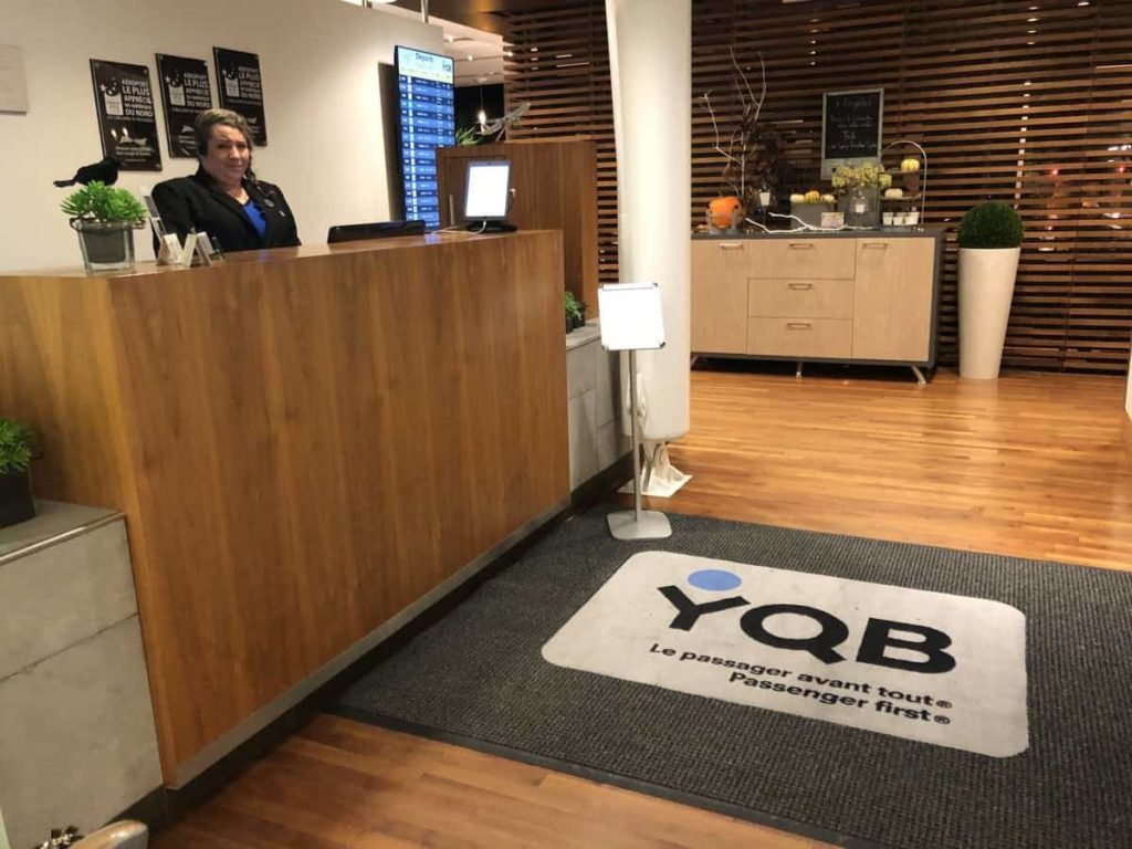 salon VIP de YQB Quebec Jean Lesage Intl 2