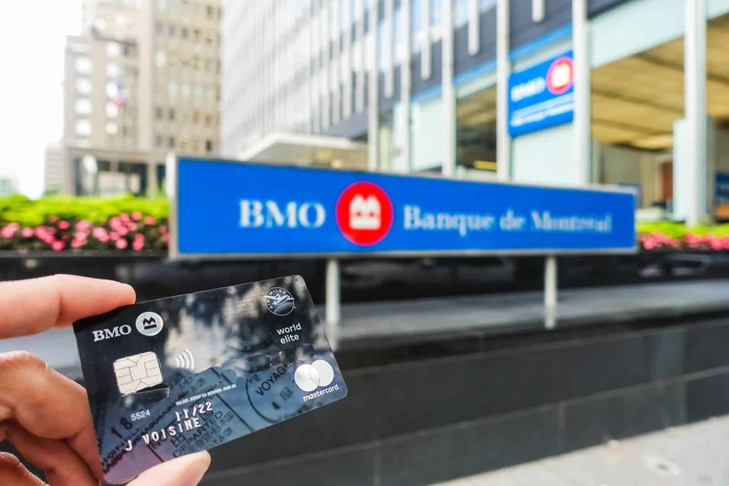 Carte de crédit BMO en ligne