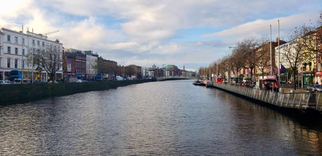 Rivière Liffey Ha'Penny Bridge