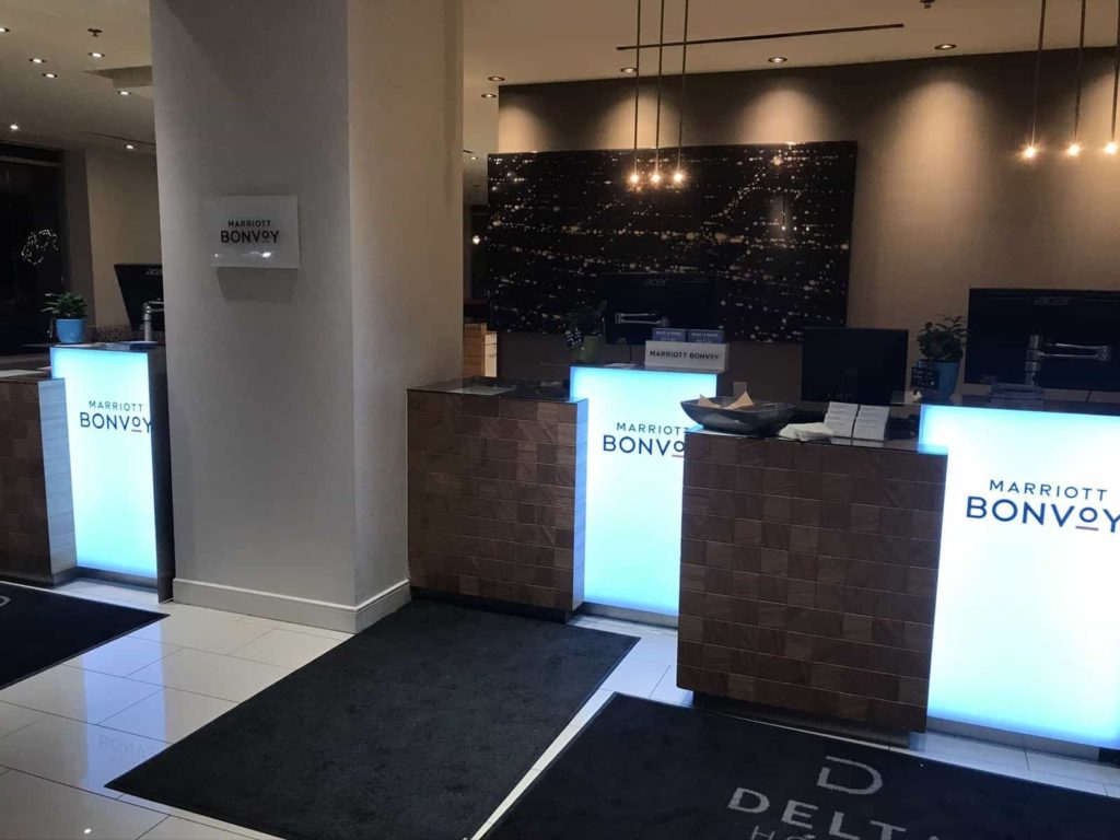 Reception du Delta Ottawa City Centre