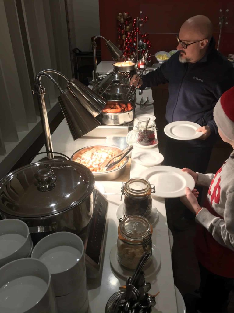 Buffet petit-déjeuner