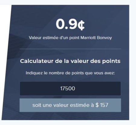 Calculateur Marriott 1