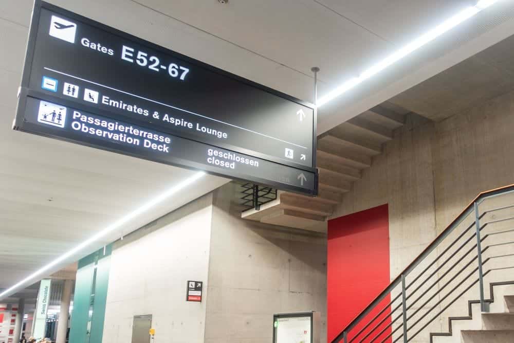 Zrh Zurich Aspire Lounge E