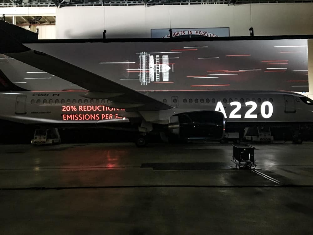 Airbus A220 Air Canada 25