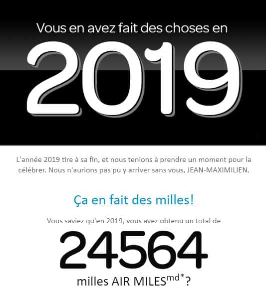 Milles Air Miles Jmv