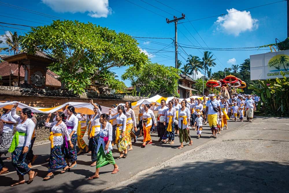 Semaine Bali Cérmonie