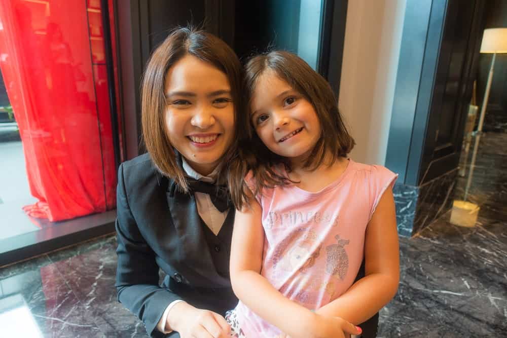 Sally et Alexandra, St regis Kuala Lumpur