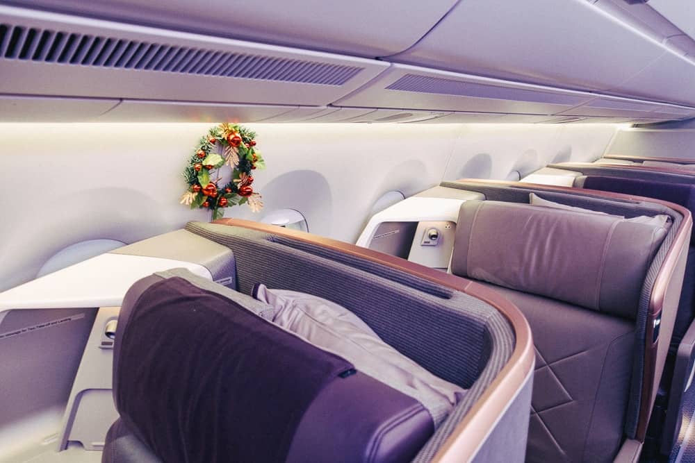 Singapore Airlines A350 Business Class 10