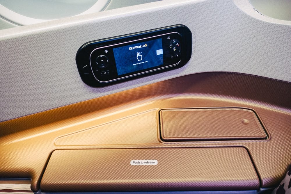 Singapore Airlines A350 Business Class 14