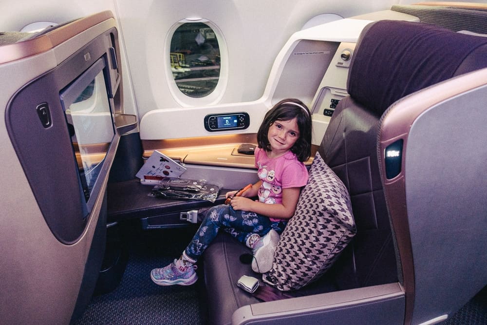 Singapore Airlines A350 Business Class 24