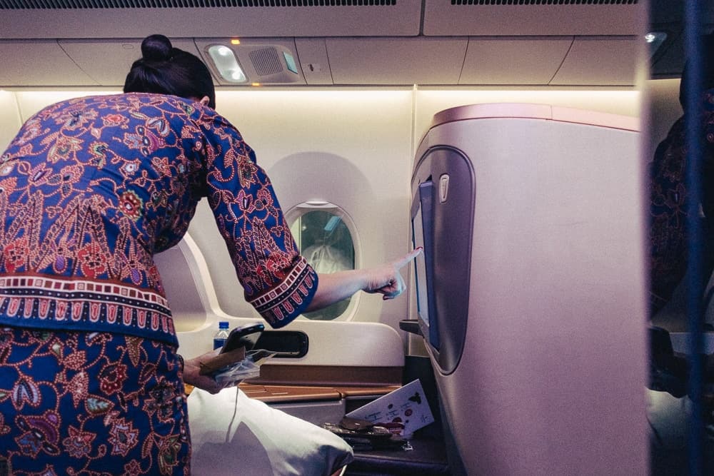 Singapore Airlines A350 Business Class 25