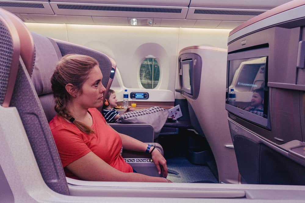 Singapore Airlines A350 Business Class 36