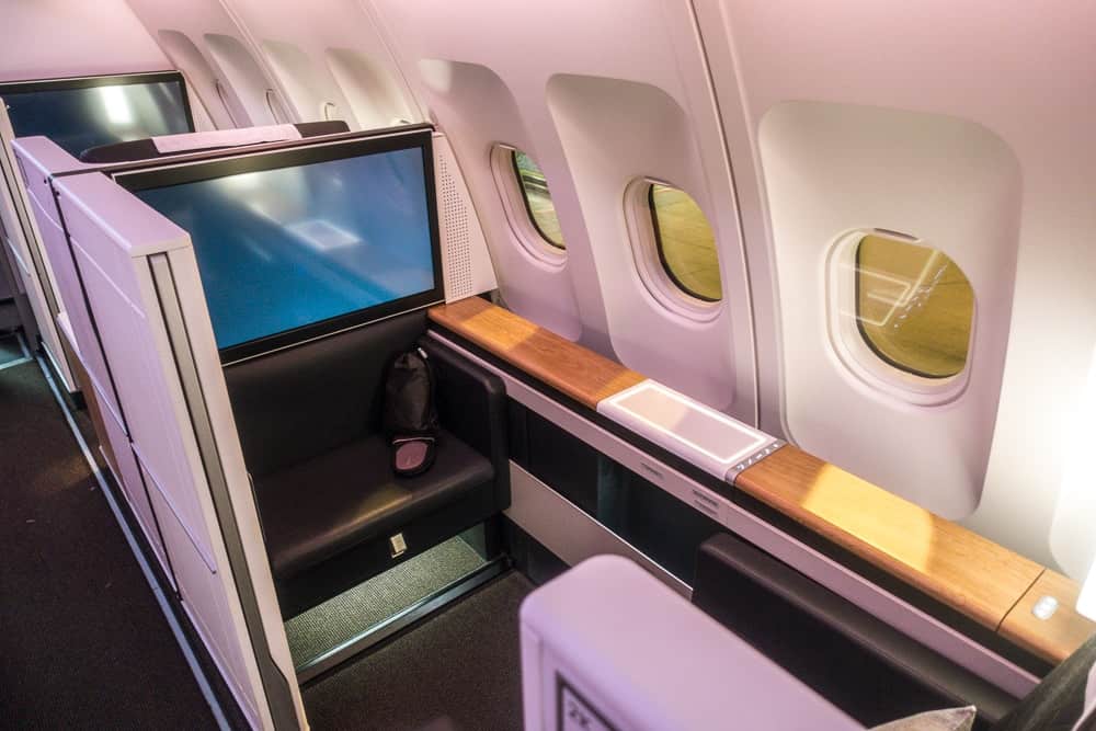 Swiss A340 New Business Class 04