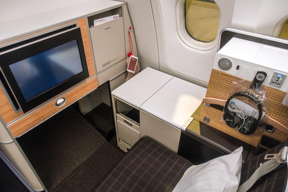 Swiss A340 New Business Class 12