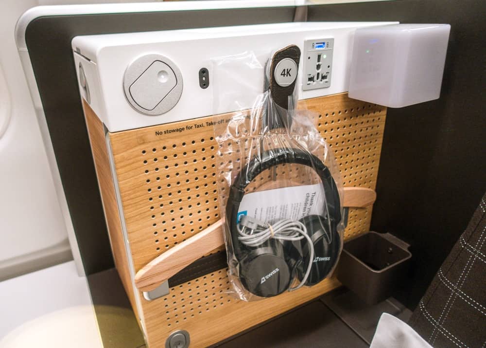 Swiss A340 New Business Class 13