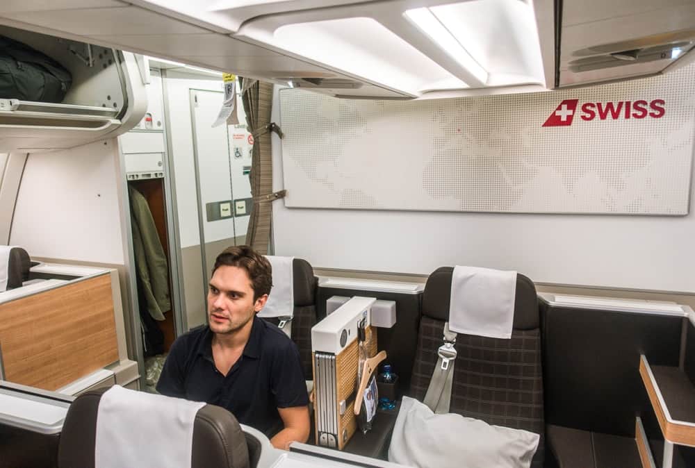 Swiss A340 New Business Class 23