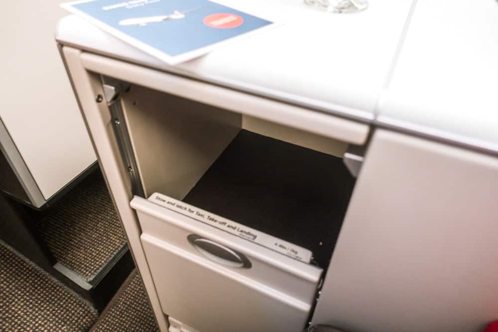 Swiss A340 New Business Class 39