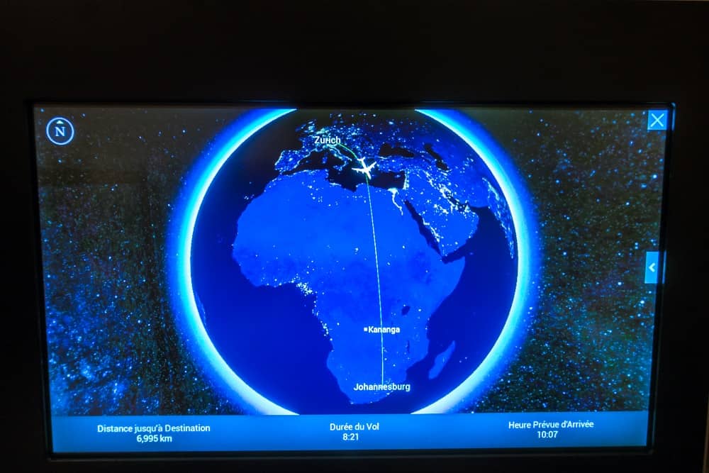 Swiss A340 New Business Class 44