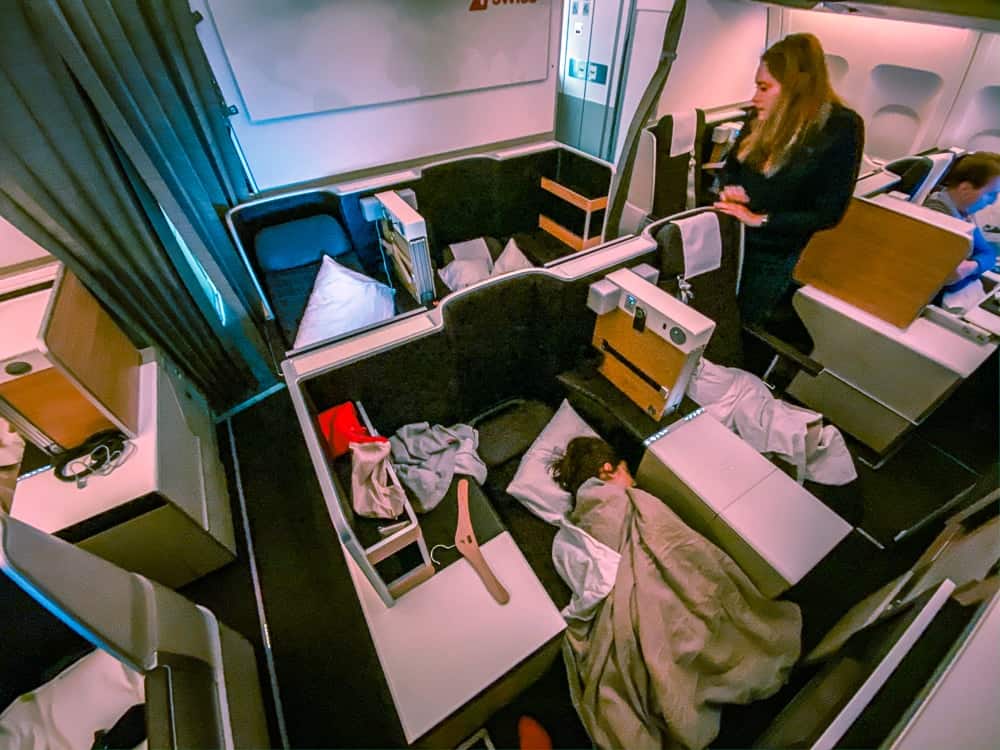 Swiss A340 New Business Class 47