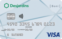 B Carte Boni Visa Desjardins F