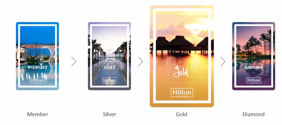 Hilton Honors Gold