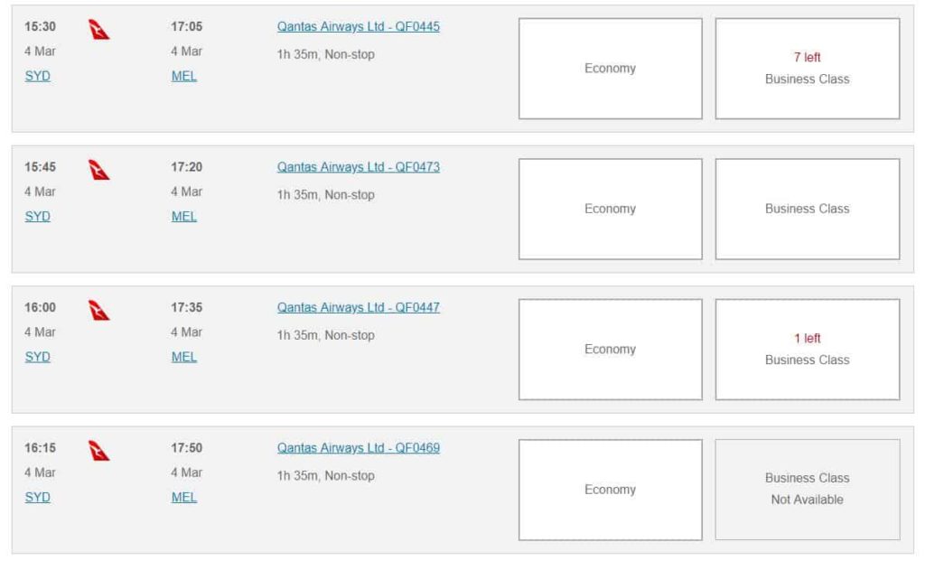 Syd Mel Avios Examples