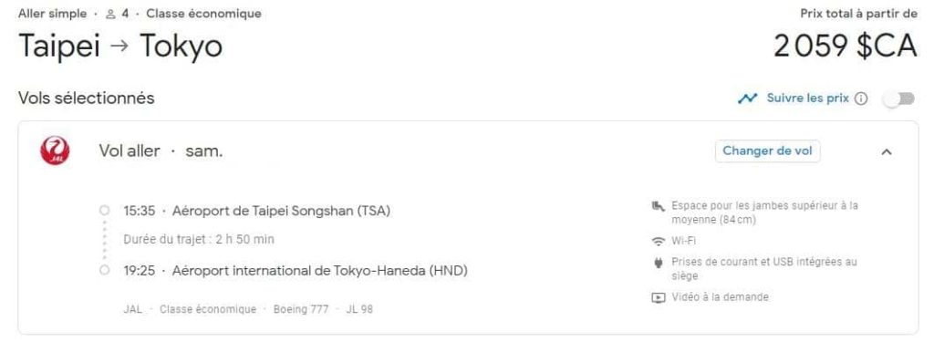 Tsa Hnd Google Flights